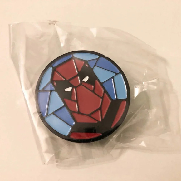 Deadpool Enamel Metal Pin Double Rubber Backing - Picture 6 of 8